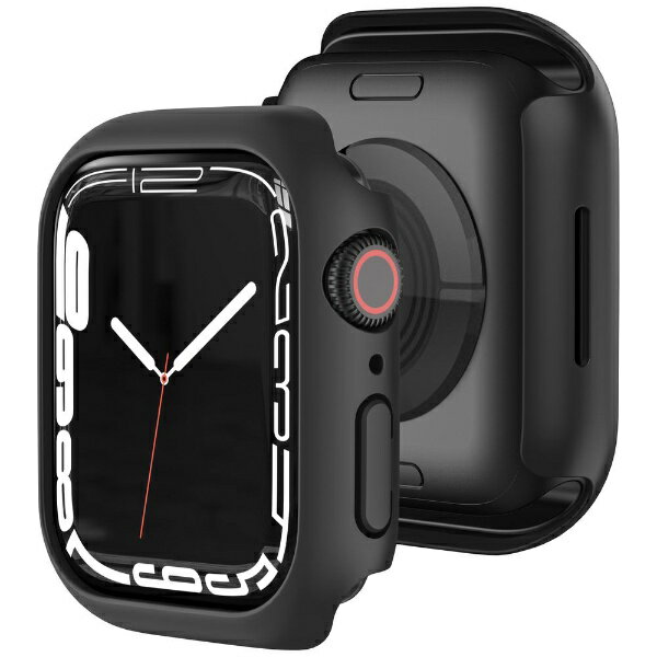 アイキューラボ｜iQ Labo Apple Watch7 41mm PCカバー ブラック AW-PC41-BK