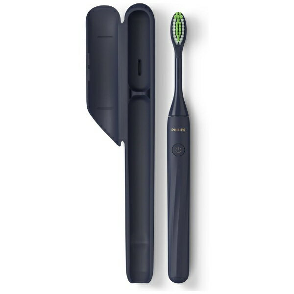 フィリップス｜PHILIPS 乾電池式電動歯ブラシ　Philips One By Sonicare ミッドナイトブルー Philips O..