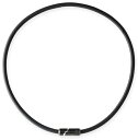 【エントリーで最大全額ポイント還元|7/18迄】 BANDEL|バンデル 磁気ネックレス Bold Necklace Stack ボールド ネックレス スタック(52cm/ブラック×シルバー)HLCNBSBBS52