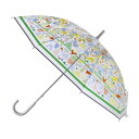 XpCXbSPICE J̓҂ȂfUCɗDꂽ HAPPY CLEAR UMBRELLA Lv HHLG2030