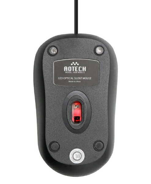 AOTECH�å����ƥå� �Ų��ޥ��� AOK-MOUSE���꡼��2 [���ؼ� /ͭ�� /USB] �֥�å� AOK-MS851S-BK [���ؼ� /ͭ�� /3�ܥ��� /USB]