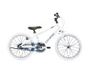 ルイガノ｜LOUIS GARNEAU 18型 子供用自転車 K18 lite(LG WHITE/シングルシフト) 122716001【キャンセル・返品不可】 【代金引換配送不可】