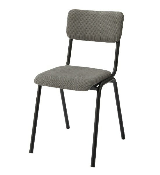 東谷｜AZUMAYA パッソ チェア（グレー/W44×D55×H82×SH47cm） PC76GY【キャンセル・返品不可】