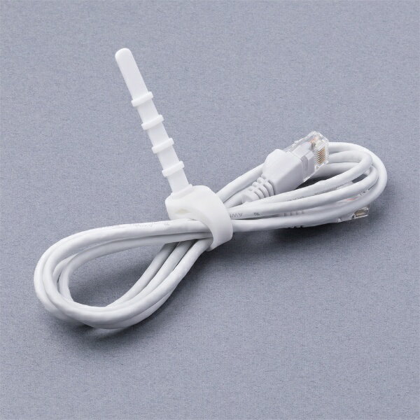 ナカバヤシ｜Nakabayashi シリコンバンド [107mm /6本] ホワイト CW-SB107/WH