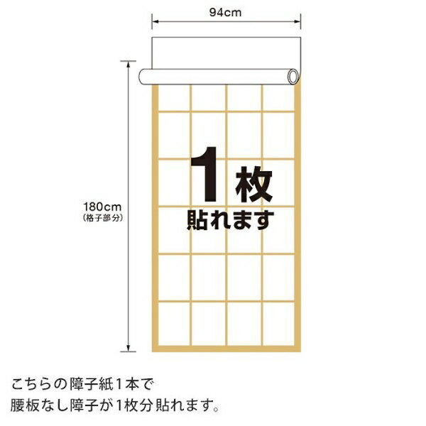 大直｜ONAO プラスチック障子紙　94cm×2m　障子1枚分 桜 OM-003