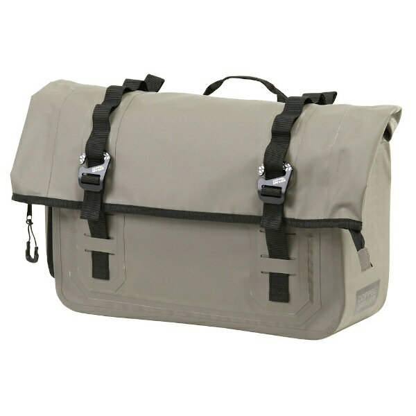 【エントリーで最大全額ポイント還元｜9/11迄】 ドッペルギャンガー｜DOPPELGANGER ターポリンサドルバッグ WPS（アメリカン＆クルーザーマフラー側対応サドルバッグ） カーキ DBT607-KH