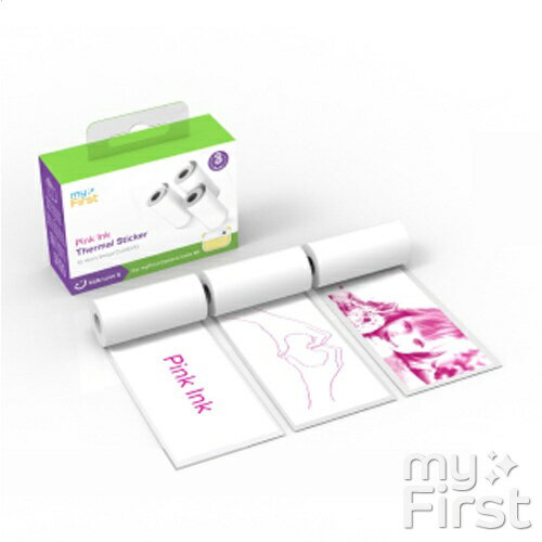 myFirst Japan|マイファーストジャパン 専用交換レジロール紙 myFirst Insta Wi用 ステッカー紙 ピンクインク myFirst ホワイト FC5706-WE04 myFirst Japan|マイファーストジャパン 専用交換レジロール紙 myFirst Insta Wi用 ステッカー紙 ピンクインク myFirst ホワイト FC5706-WE04