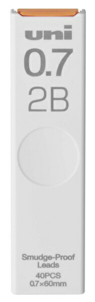 三菱鉛筆｜MITSUBISHI PENCIL シャープ替芯 uni(ユニ) ULS07402B [0.7mm /2B]