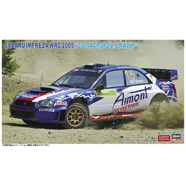 長谷川製作所｜Hasegawa 1/24 スバル インプレッサ WRC 2005 “2007 アクロポリス ラリー” 【代金引換配送不可】