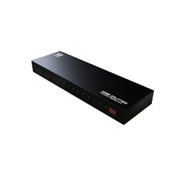 テック｜TEC HDMI分配器 ブラック THDSP18-4K60S [1入力 /8出力 /4K対応 /手動]