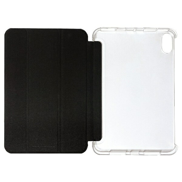 ナカバヤシ｜Nakabayashi iPad mini（第6世代）用 軽量ハードケースカバー ブラック TBC-IPM2100BK