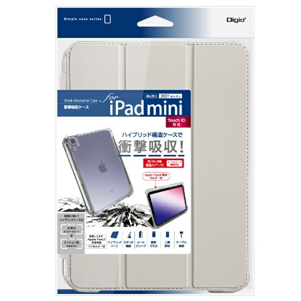 iJoVbNakabayashi iPad minii6jp ՌzP[X O[ TBC-IPM2102GY