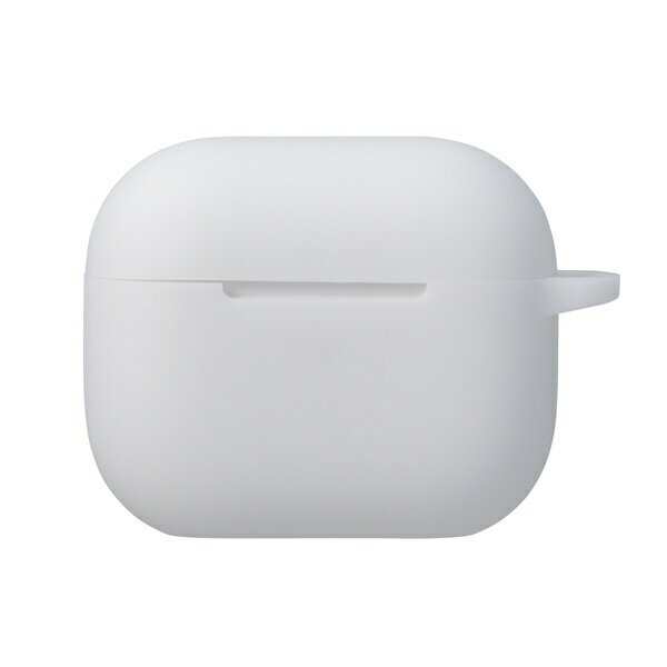 musashino LABEL AirPods（第3世代）用シリコンカバー ホワイト CP-AP3C1/W