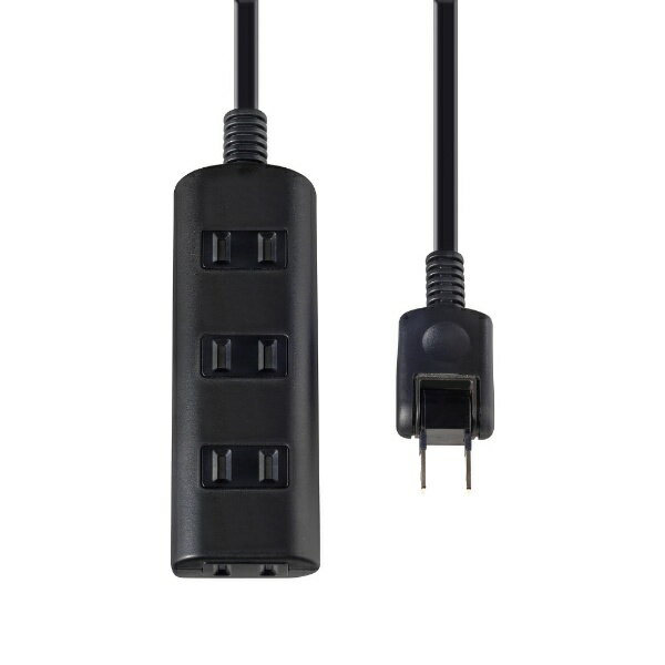 ELPA｜エルパ 扉付タップラン4個口　5m WBT-N4050B(BK) [5.0m /4個口 /スイッチ無]