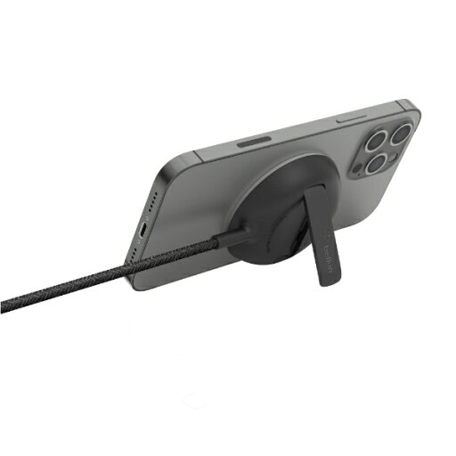 BELKIN|ベルキン WIA004DQBK MagSafe認証 磁気ワイヤレス充電スタンド/パッド 電源アダプタ付 ブラック WIA004DQBK BELKIN|ベルキン WIA004DQBK MagSafe認証 磁気ワイヤレス充電スタンド/パッド 電源アダプタ付 ブラック WIA004DQBK