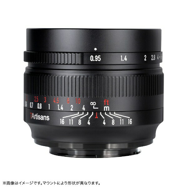 7artisans  7Artisans 50mm F0.9550095ZB APS-C ֥å 50095ZB [˥Z /ñ]