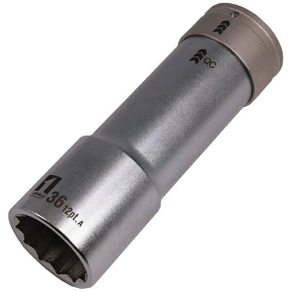 イチネンミツトモ｜ICHINEN MITSUTOMO ミツトモQCソケットシングル36mm12角 19870(4)