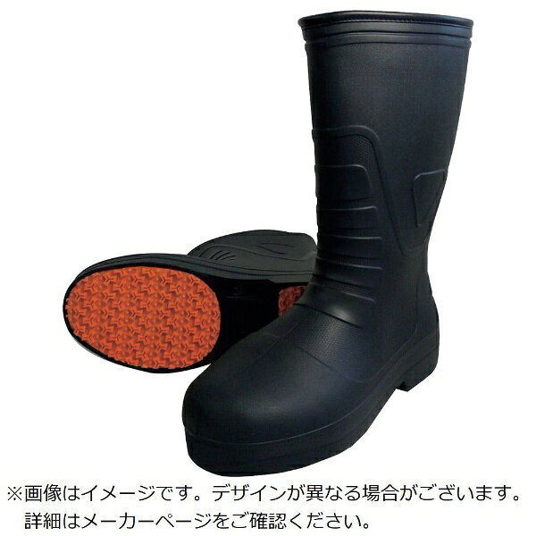 喜多｜KITA 喜多柔らかいEVA安全ラバーブーツブラックXL（275?280） KR7030BKXL
