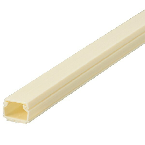 オーム電機｜OHM ELECTRIC テープ付ABSモール1号 1m ミルキー DZ-AMT11-M