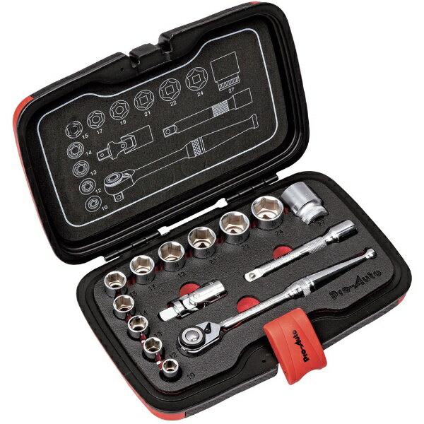 樂天商城 - スエカゲツール｜SUEKAGETOOL Pro?Auto1／2DR．14PCソケットレンチセット PA40146323