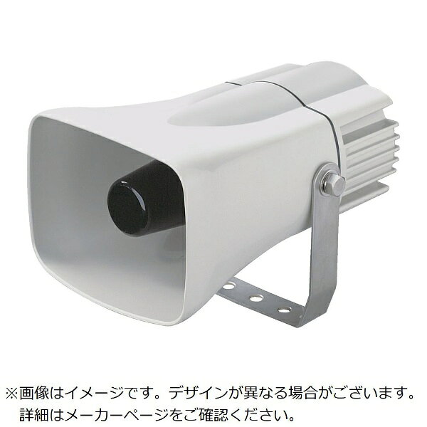 特長■ホーンスピーカー型の中型電子音警報器です。■43音色を内蔵し、全ての音色を外部信号により制御できるマルチサウンドタイプです。■43音色の中から、任意の8音色を任意のチャンネルに設定できます。■優先モード、後着優先モード、ワンショットモード、バイナリモードの4種類の動作モードを内蔵し、機器の動作に合わせた設定が可能です。■音量は蓋を外すことなく背面のツマミで0?105dBまで無段階の調整が可能です。用途■機械接地用。■異常報知、注意喚起に。■フォークリフト接近警報。■高所作業車、電設作業車のアウトリガー張り出し警報。■クレーン旋回警報。■印刷機のトラブル警報、稼働警報、呼び出し警報。仕様■音圧レベル：最大102dB(at1m)■色：白■幅(mm)：140■奥行(mm)：223■高さ(mm)：114■外部接点容量(mA)：10以上■定格電圧(V)：DC12/24■消費電力(W)：8.5■音色数：43音■保護等級：IP53（正方向取付時）材質／仕上げ■ASA樹脂■アングル：ステンレス鋼（SUS）セット内容／付属品注意