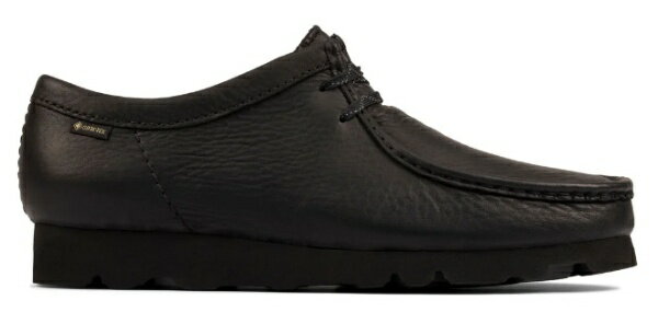 Clarks｜クラークス UK8.5/26.5cm メンズ シューズ Wallabee GTX / ワラビーゴアテックス (Black Leather ブラックレザー/靴幅：2E)26154805【返品交換不可】のサムネイル