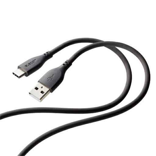 ELECOM|エレコム USB-A to USB Type-Cケーブル/なめらか グレー MPA-ACSS10GY ELECOM|エレコム USB-A to USB Type-Cケーブル/なめらか グレー MPA-ACSS10GY