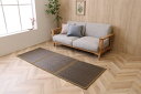 イケヒコ|IKEHIKO フレアマットレス 3連ユニット畳(セミシングルサイズ/約80×210×1.2cm/ブラウン)