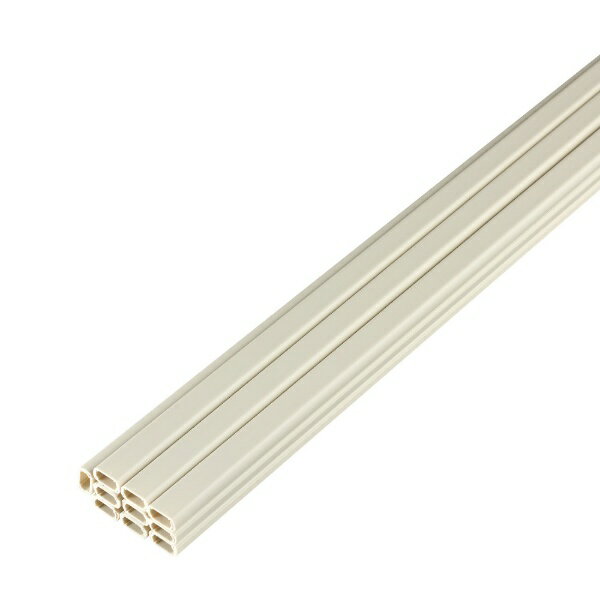 ELPA｜エルパ テープ付ABSモール　2号　10個入 テープ付きタイプ ミルキー M-T1210P(M)