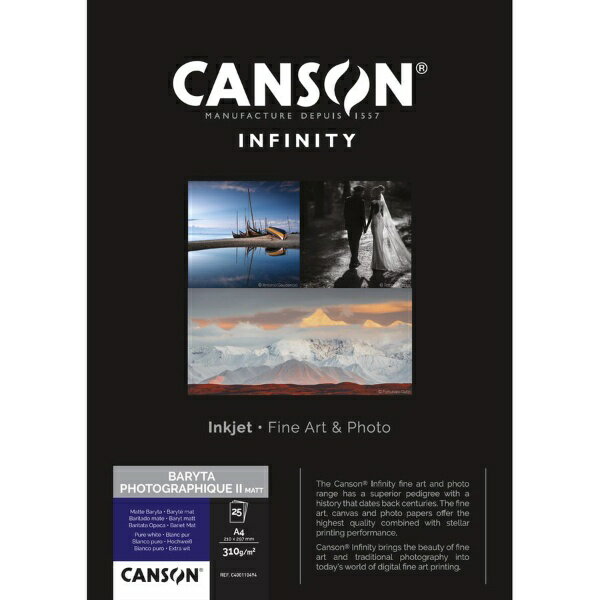 Canson Infinity｜キャンソン インフィニティ 〔インクジェット〕バライタ フォトグラフィック2 マット..