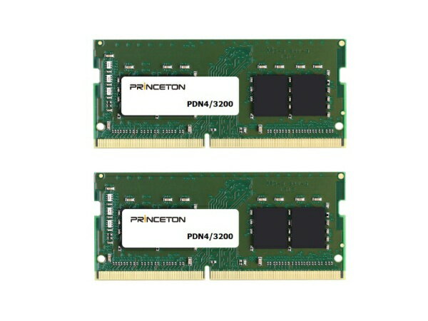 プリンストン｜PRINCETON 増設メモリ ノートPC用 PDN4/3200-16GX2 [SO-DIMM DDR4 /16GB /2枚]