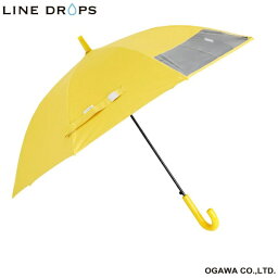 小川｜Ogawa 長傘 LINEDROPS イエロー LD-KPS-2 50 [晴雨兼用傘 /子供用 /50cm]