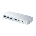 TTvCbSANWA SUPPLY mUSB-C IXX HDMI / DisplayPort / LAN / 3.5mm / USB-Ax2 / USB-Cx2nUSB PDΉ 85W hbLOXe[V USB-CVDK9 [USB Power DeliveryΉ]