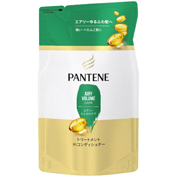 P G｜ピーアンドジー PANTENE（パンテーン）エアリーふんわりケア トリートメントinコンディショナー つめかえ用 300g