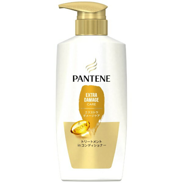 P&G｜ピーアンドジー PANTENE（パンテーン）エクストラダメージケア トリートメントinコンディショナー ポンプ 400g