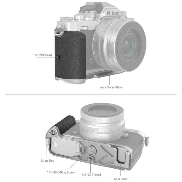 SmallRig�å��⡼��ꥰ Nikon Z fc�ߥ顼�쥹������� L��������å� 3480