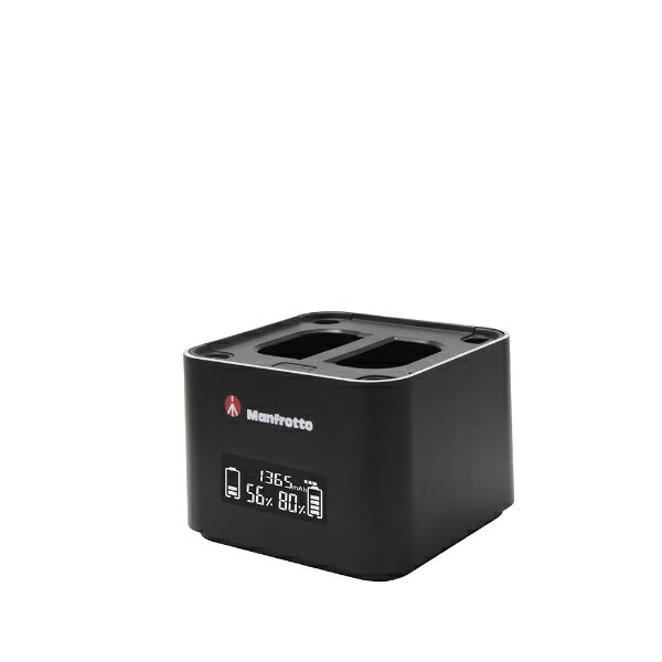 マンフロット｜Manfrotto Pro CUBE ツインチャージャー キヤノン用 ブラック MANPROCUBEC