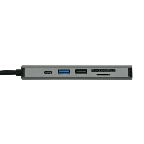 GREEN HOUSE�å��꡼��ϥ��� ��USB-C �������᥹ �����ɥ����å�x2 / HDMI / USB-Ax2 / USB-C��USB PD�б� 60W �ɥå��󥰥��ơ������ GH-MHC6A-SV [USB Power Delivery�б�]