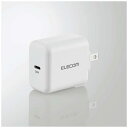 エレコム｜ELECOM AC - USB充電器 ノートPC タブレット対応 30W 1ポート：USB-C /USB Power Delivery対応 ホワイト ACDC-PD2130WH