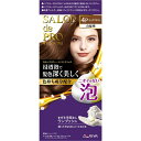 ダリヤ｜DARIYA SALON de PRO（サロンドプロ）泡のヘアカラー・エクストラリッチ（白髪用） 4P ピュアブラウン 1剤50g+2剤50g 4P ピュアブラウン