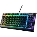 SteelSeries｜スティールシリーズ ゲーミングキーボード APEX 3 TKL(英語配列) 64831J [有線 /USB] その1