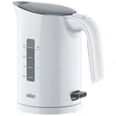 ブラウン｜BRAUN ピュアイーズ 電気ケトル ホワイト WK304AJ-WK3000WH