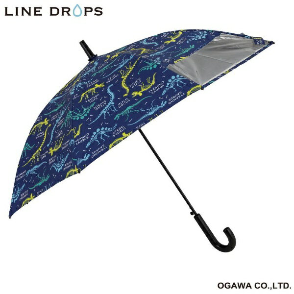 小川｜Ogawa キッズパラソル長傘 LINEDROPS 恐竜 LD-KPS-P10 50 晴雨兼用傘 /子供用 /50cm