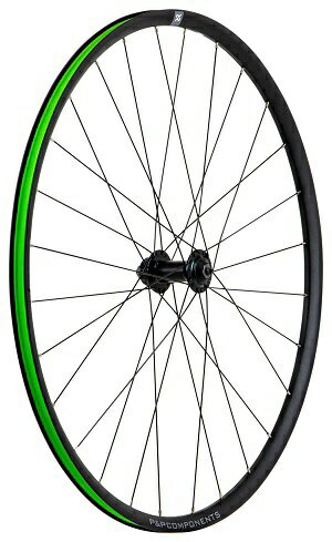 P&P COMPONENTS|ピーアンドピーコンポーネンツ 700C フロント用ディスクホイール(ブラック)WH-A1800RD-F