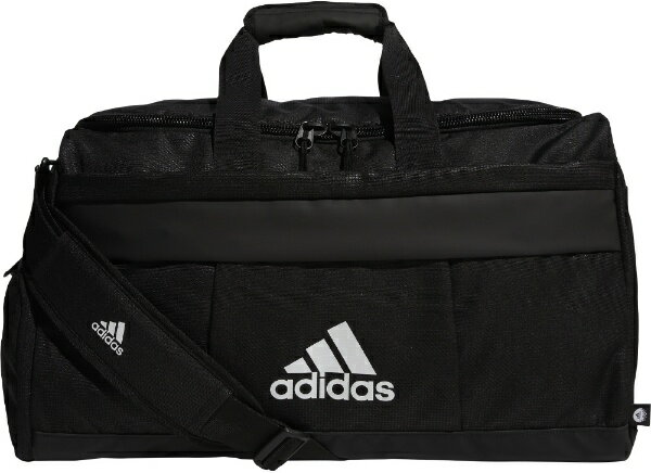 アディダス｜adidas シューズポケット付き ダッフルバッグ adidas Golf(W46×H27.5×D25cm/ブラック×ホワイト) I8793【オウンネーム非対応】