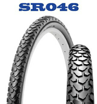 Shinko｜シンコー 自転車用タイヤ CTBタイヤ 24x1.75 黒[SR046](1本巻)17188