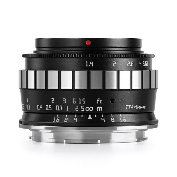 LEICA - 銘匠光学｜メイショウコウガク 銘匠光学 TTArtisan 23mm f/1.4 C (バヨネット)・APS-C TTArtisan ブラック×シルバー 23mmf/1.4CL(BS) [ライカL /単焦点レンズ]