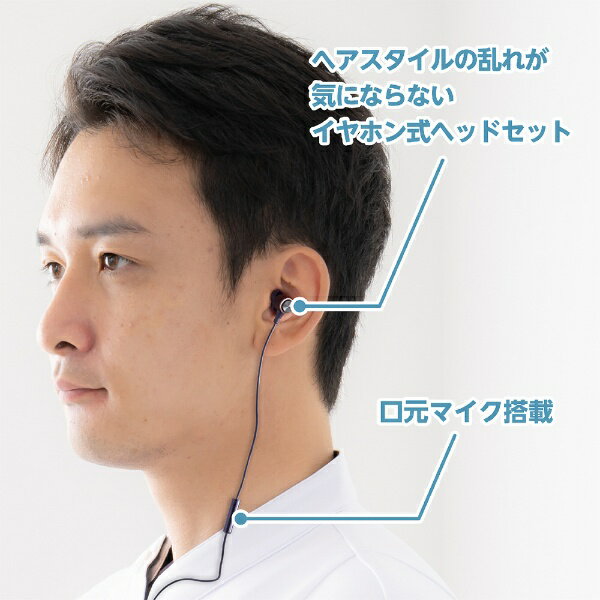 ナカバヤシ｜Nakabayashi ヘッドセット UHP-06/BK [USB /両耳 /イヤホンタイプ]