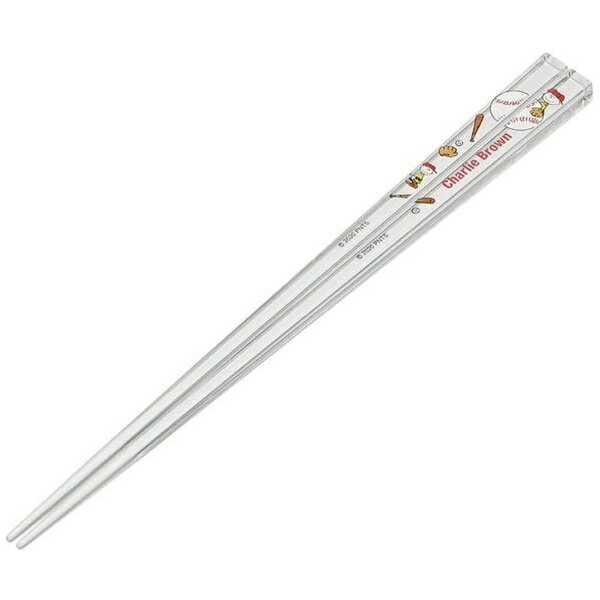 Chopsticks - Skater｜スケーター アクリル箸?21cm?ピーナッツ?チャーリーブラウン AAC45