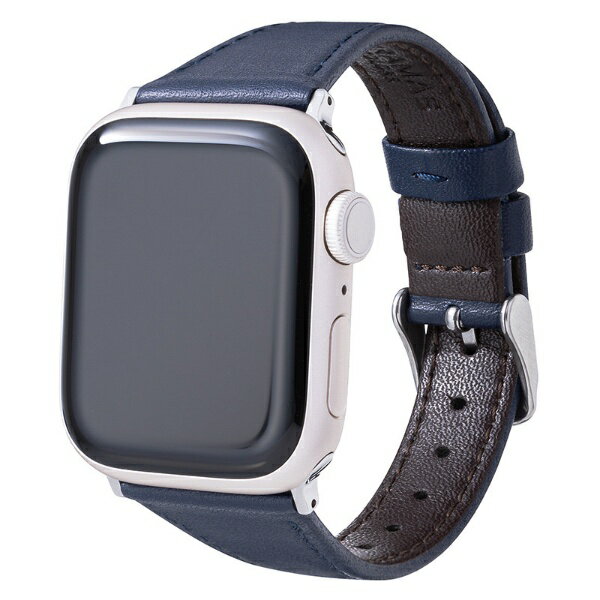 坂本ラヂヲ|sakamotoradio Originate Genuine Leather Watchband (41/40/38mm) ネイビー CWBOR-AW02NVY